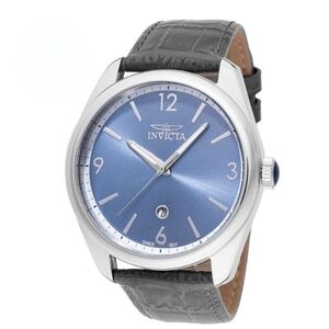 🆕 Invicta Men's Watch with Genuine Leather Strap
